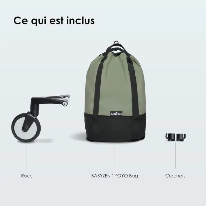 BABYZEN - YOYO bag Olive-1