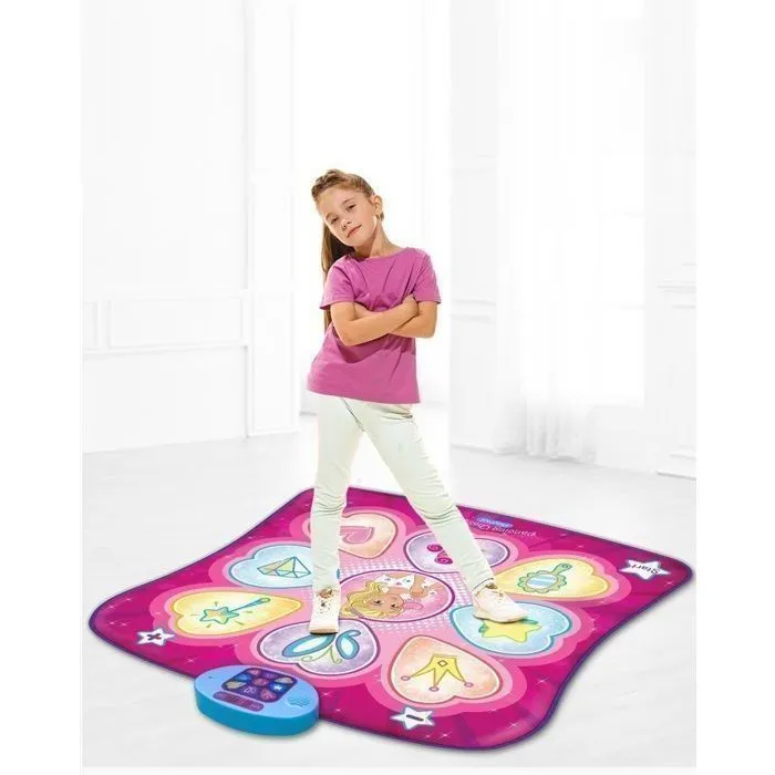 Tapis de Danse Musical pour Enfants de 3 à 14 Ans - KAKOO - Rose - Imperméable et Antidérapant avec 2 télécommandes-3