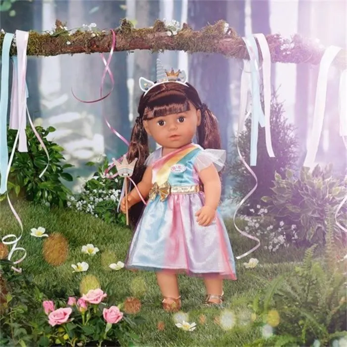 Baby born Fantasy Deluxe Princesse vêtements pour poupée 43 cm-1