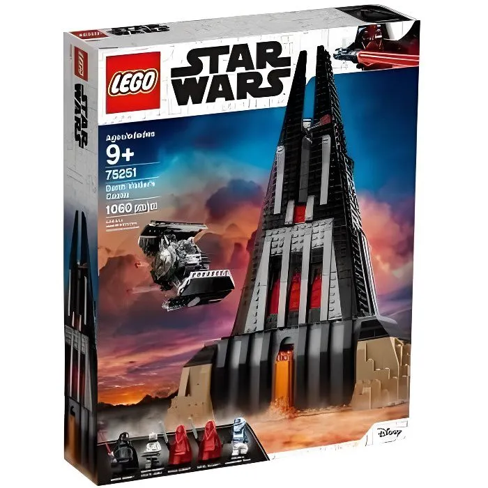 LEGO 75251 Star Wars - Le Château De Dark Vador - Jeux de construction - 1060 pièces-0