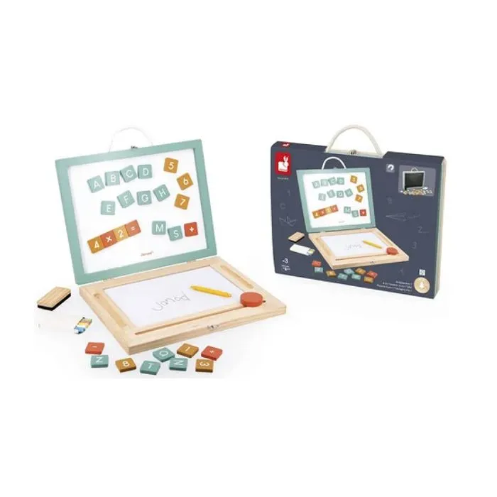 Tableau enfant - Janod - JURATOYS - 4 en 1 - 40 accessoires - 3 ans et plus-0