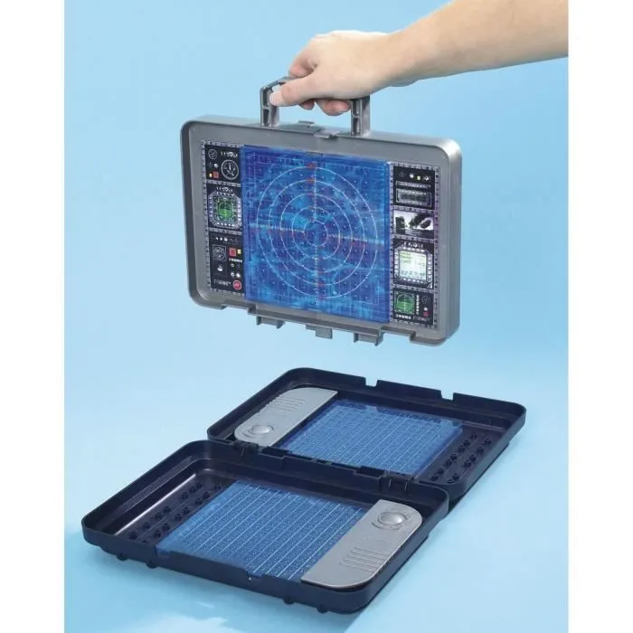 Jeu de stratégie de navires dans une valise Sea Battle-1