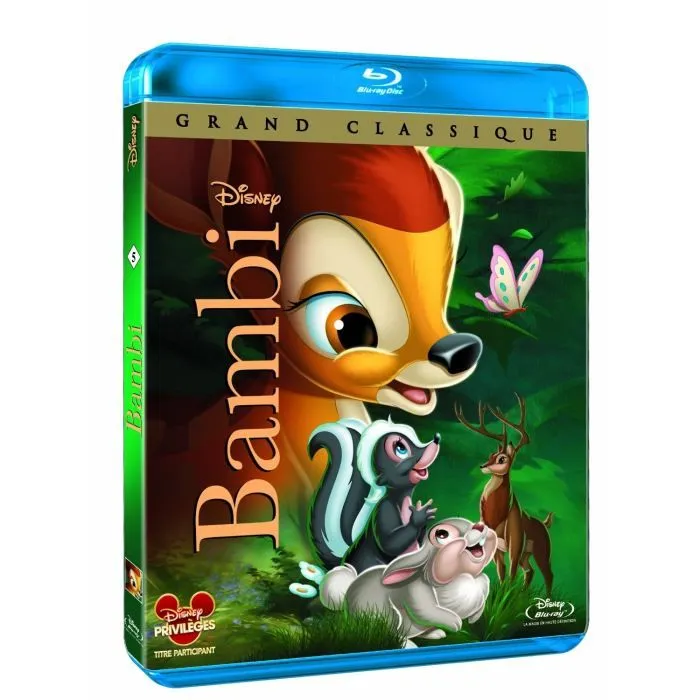 DISNEY CLASSIQUES - Blu-Ray Bambi-0