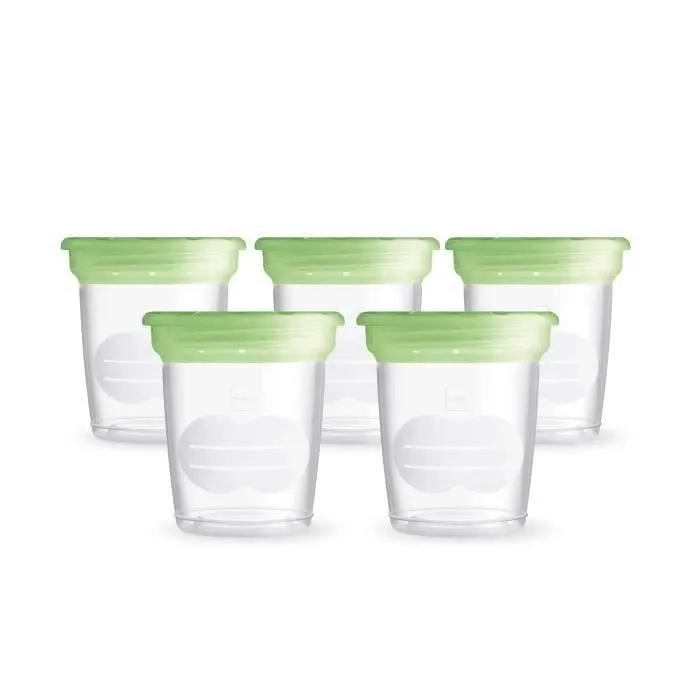 MAM Allaitement Pot de Conservation 120ml Lot de 5-1