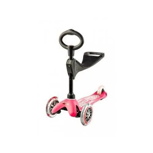Trottinette - MICRO - Mini Micro Deluxe - 3 roues - Rose - Pour enfant-0