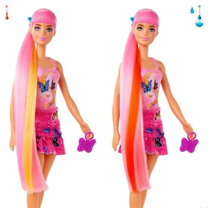Poupée Barbie couleur surprise Color Reveal Total Jeans + accessoires-2