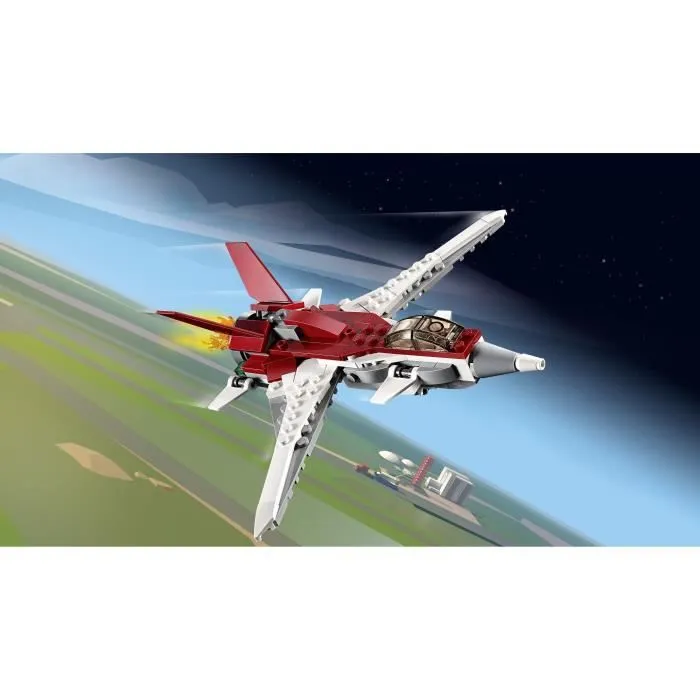 LEGO® Creator 3-en-1 31086 - L'avion futuriste- Jeu de construction-3