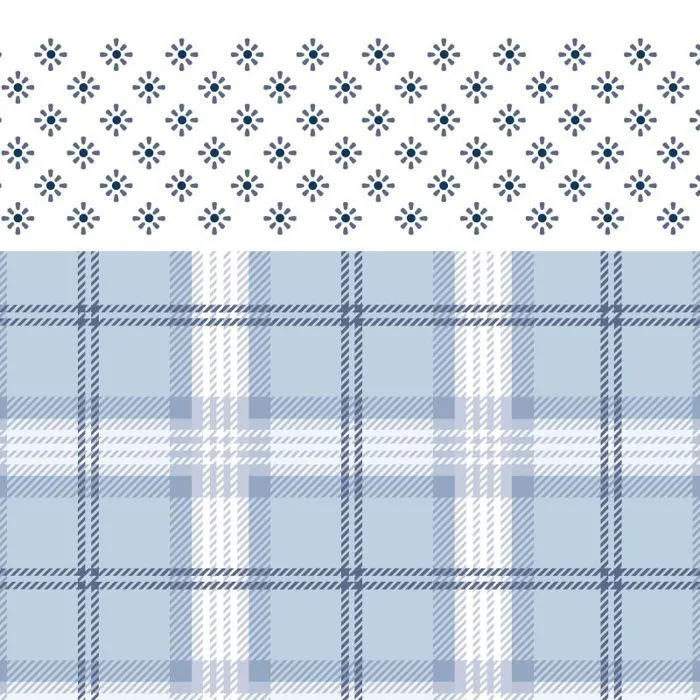 Pack complet housse de couette réversible pour lit 180 x 200 cm "King size" Liberty bleu-4