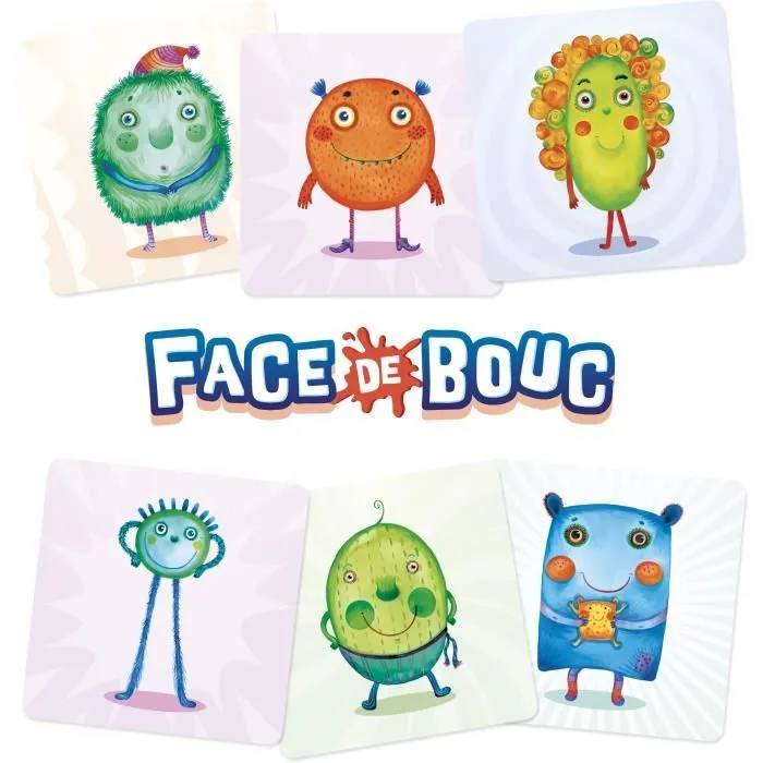Face de bouc - Asmodee - Jeu de mémoire amusant qui encourage la créativité - Dès 6 ans-1