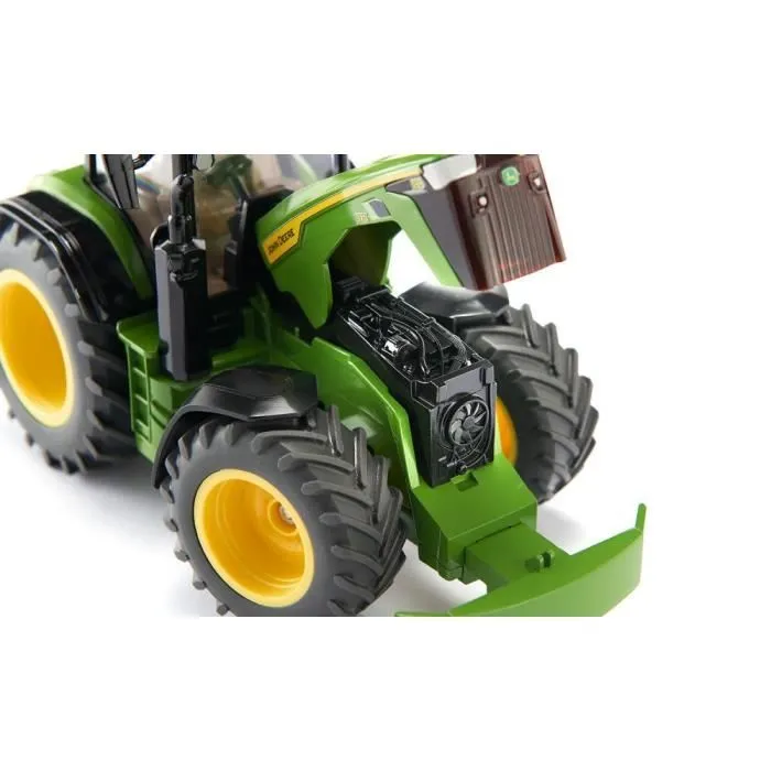 Tracteur miniature - Siku - 8R 370 - Échelle 1/32 - Vert - Jouet fonctionnel-1
