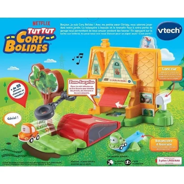 VTECH - Tut Tut Cory Bolides - Le Jardin des Bolides-3