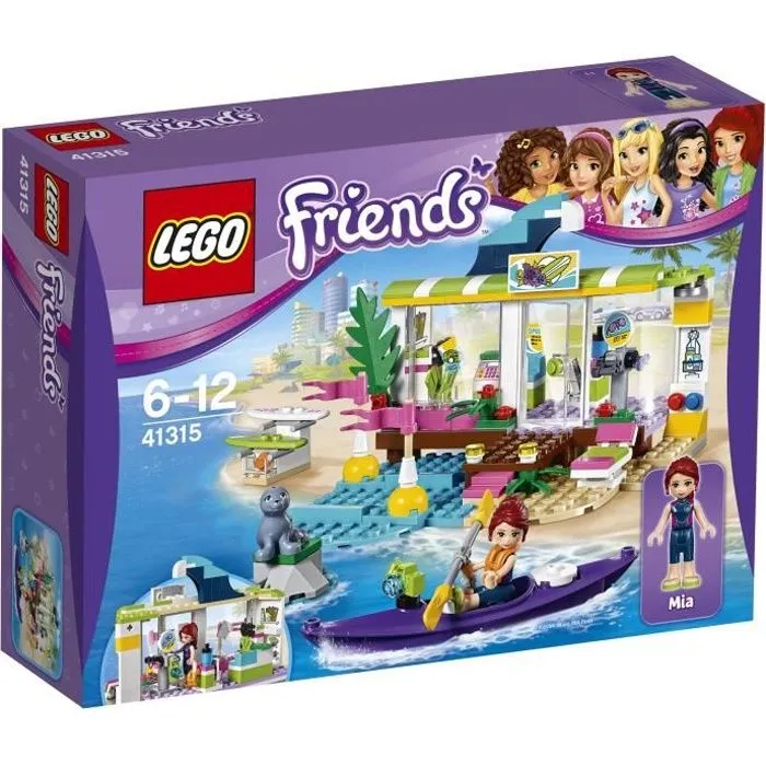LEGO® Friends 41315 Le Magasin de Plage-0