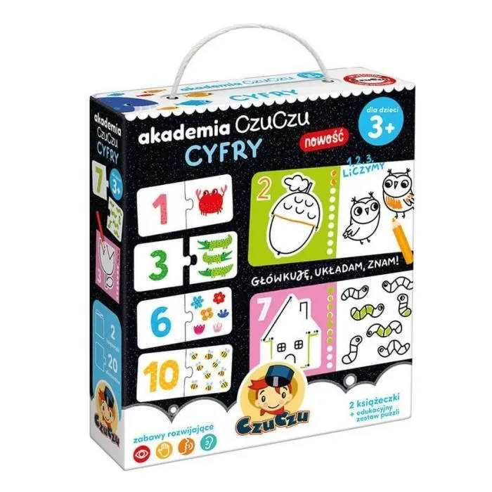 Puzzle AKADEMIA CZUCZU CYFRY 2282 - CZUCZU - Pour Enfant - Mixte - Intérieur - A partir de 3 ans-0
