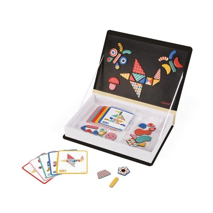 JANOD - Magnéti'book Moduloform, 43 magnets - Dès 3 Ans-0