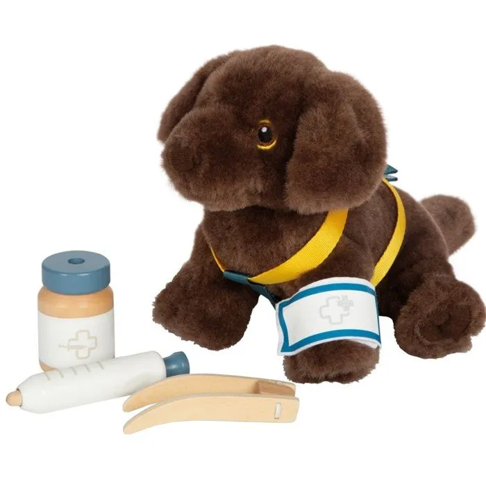 Small foot company - Chien avec sac et kit de soins - LEGLER-4