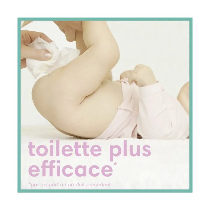 Lingettes Sensitive - Pampers - 3x208 - Hypoallergénique - Testées dermatologiquement - Douces pour bébé-2
