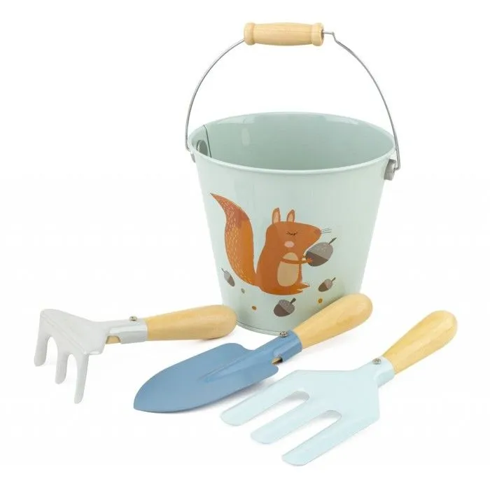 Set de jardinage Écureuil - ULYSSE - Pour enfant de 3 ans et plus - Bleu-1