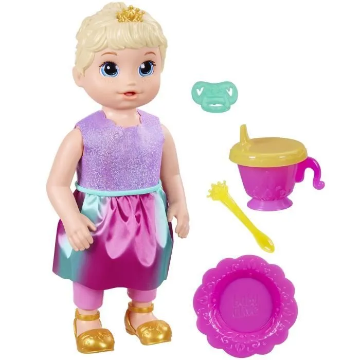 Poupée Princesse Ellie grandit ! - Baby Alive - Cheveux blonds - Pour enfants dès 3 ans-3