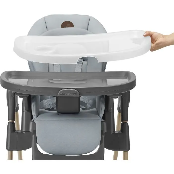 MAXI-COSI Minla Chaise haute évolutive - De la naissance à 6 ans - Beyond Grey Eco-8