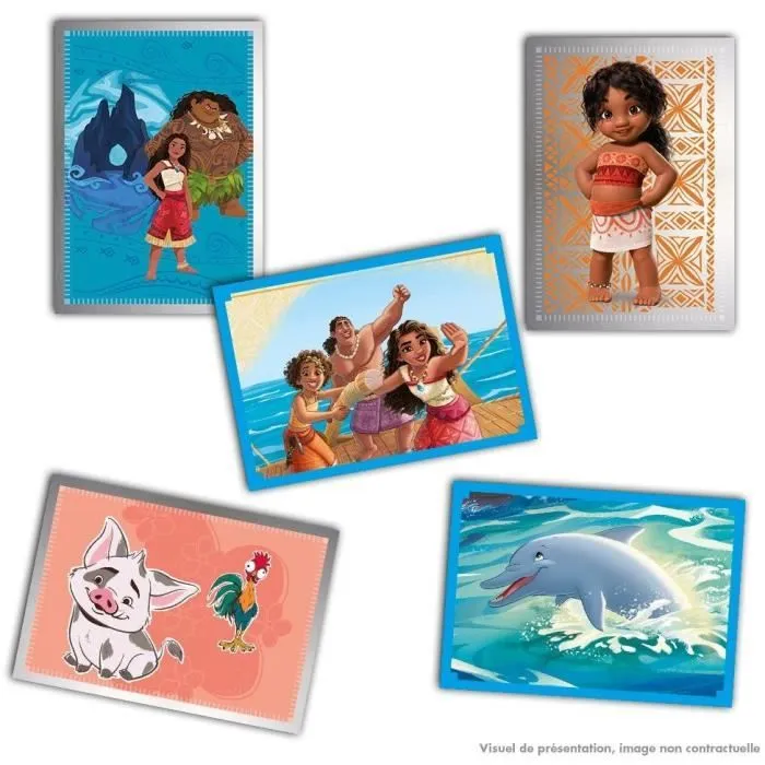 Blister - PANINI - Vaiana 2 - 12 pochettes - 1 offerte - 65 stickers-3