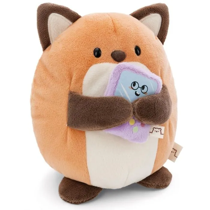 Peluche - Nici - Renard Geeks - 16 cm - Collection Super Mochi - Mixte-1