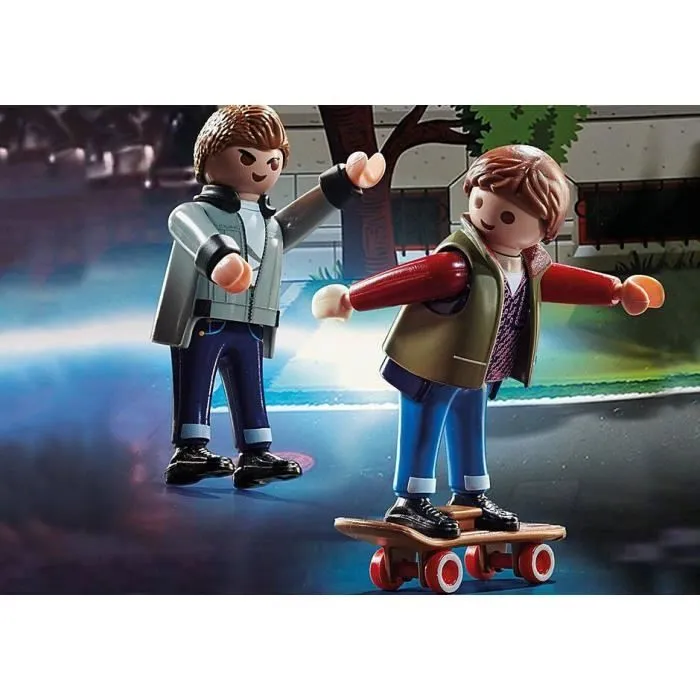 PLAYMOBIL - 70574 - Calendrier de l'Avent "Back to the Future"-2