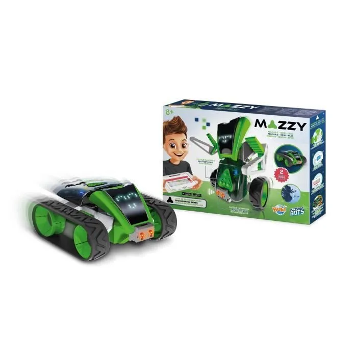 Jeu de programmation - BUKI FRANCE - Mazzy - Capteur d'obstacles - Vert - Pour enfants de 8 ans et plus-0
