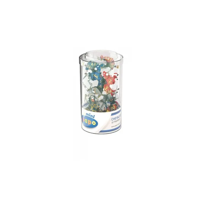 Tube de 12 Mini Figurines Chevaliers PAPO - Mixte - À partir de 3 ans-3