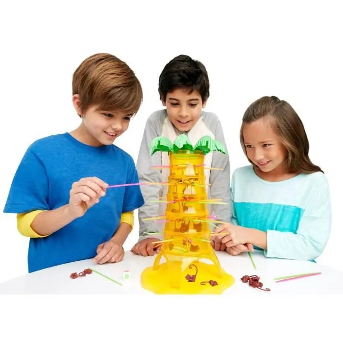 Mattel Games - SOS Ouistiti - Jeu de Société Familles - 5 ans et + 52563-2