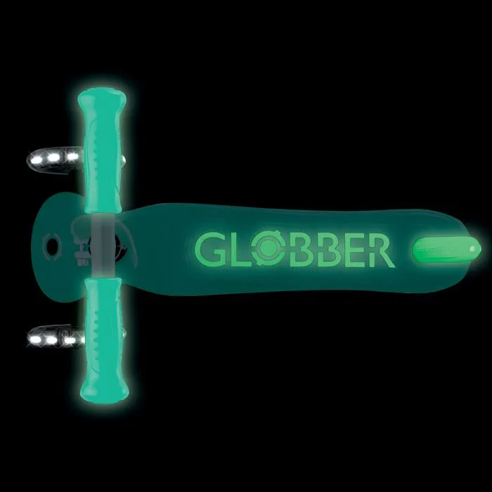 Globber - Trottinette 3 roues PRIMO PLUS GLOW LIGHTS - Vert menthe-2