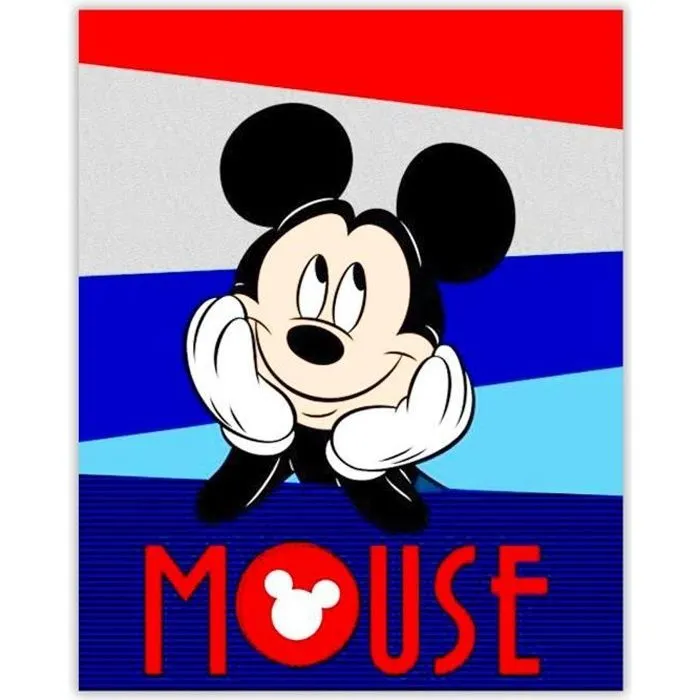 Mickey couverture plaid coral 120x150 cm Fleece blanket polar Disney Minnie-0