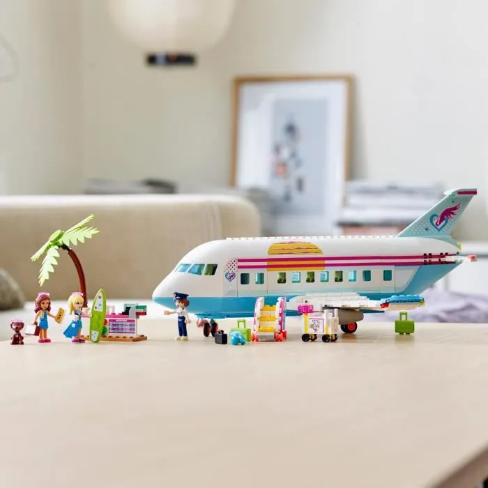 LEGO® Friends 41429 L’avion de Heartlake City, avec 3 Mini Poupées, Jouet pour Enfant de 7ans et + Fille et Garçon-4