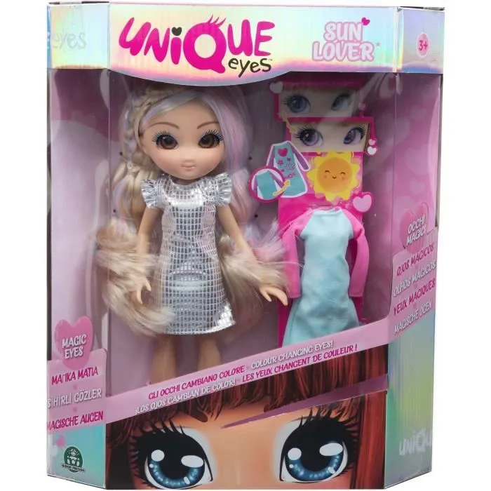 Unique Eyes - Poupée Sun Lover - Avec leurs yeux qui changent de couleur- Rebecca - MYM071-0