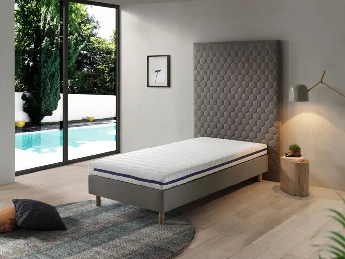 Matelas mousse respirante 70x160 cm MORFEO,,Dehoussable,ergonomique et adaptable-2