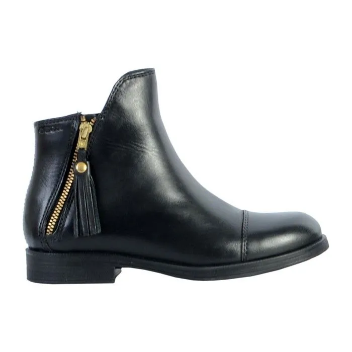 Bottes Enfant - Geox - JR Agata - Cuir - Doublure Thermique - Fermeture Zip-1