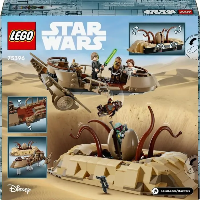 LEGO® Star Wars 75396 L’Esquif du Désert et la Fosse du Sarlacc - Set Collector-5