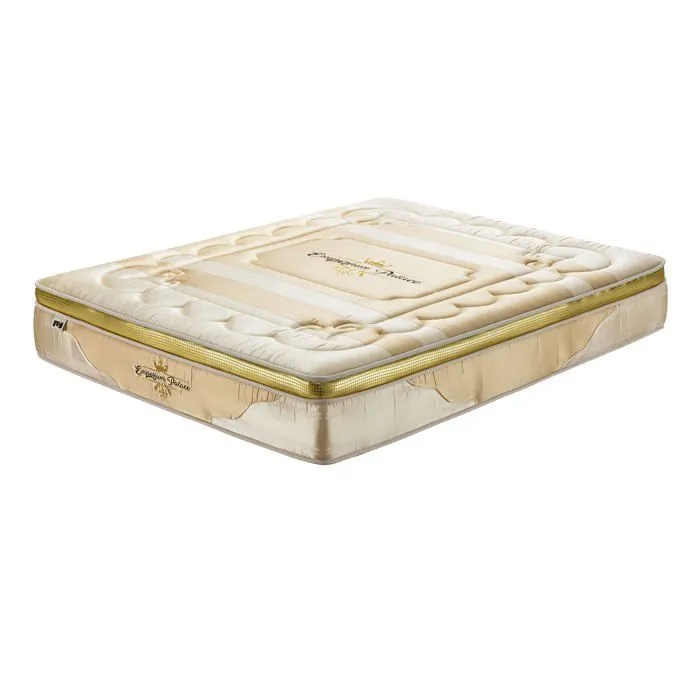 Matelas Benidorm Palace Small 90x190 by Sampur | Épaisseur 26cm - Mémoire de Forme - Ressorts Ensachés - Latex - Confort, Longévité-0