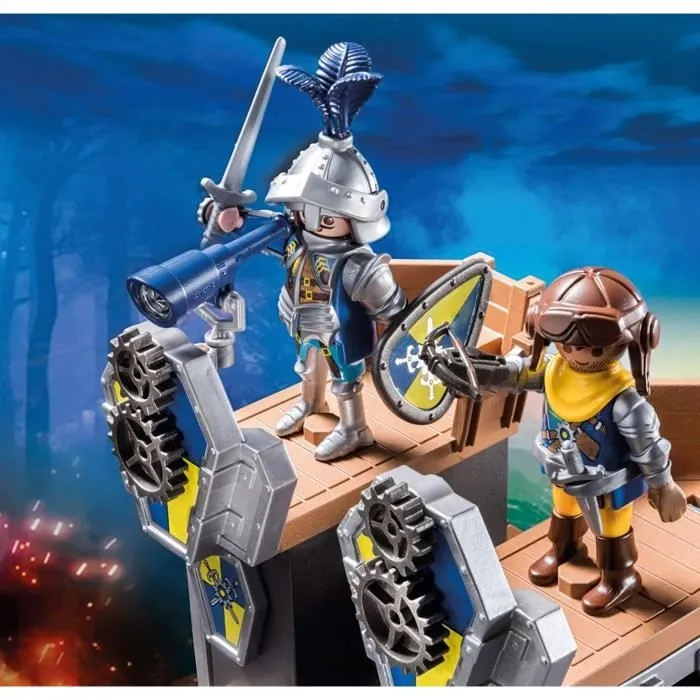 PLAYMOBIL - 70391 - Novelmore - Tour d'attaque mobile des chevaliers Novelmore-2