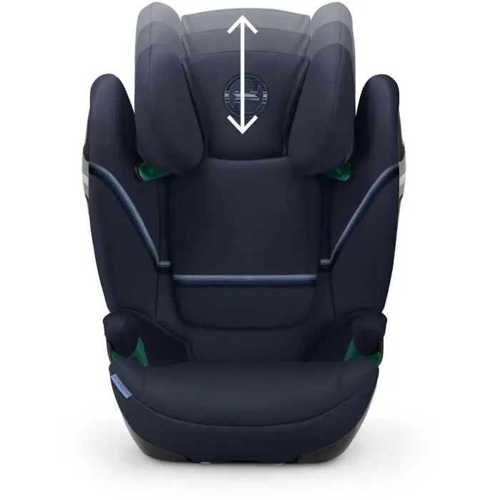 Siège auto Cybex Gold SOLUTION S2 I-FIX 3 à 12 ans - Groupe 2/3 - 100 à 150 cm Ocean Blue | navy blue-3