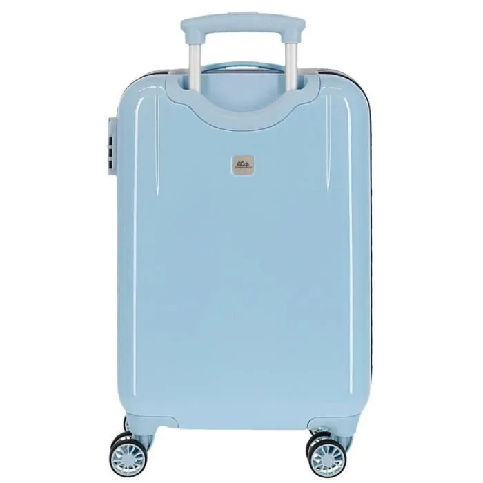 Valise cabine - HELLO KITTY - We are cute - 55 cm - Bleu ciel - ABS léger et résistant-1