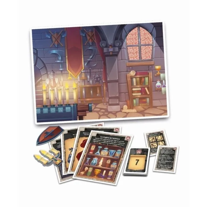 Clementoni - Escape Game - 3 pièces : Pharaon, Espace, Château - 1 à 8 joueurs-2