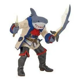 Figurine Pirate mutant requin - PAPO - Pour Enfant Garçon - A partir de 3 ans - Intérieur-0