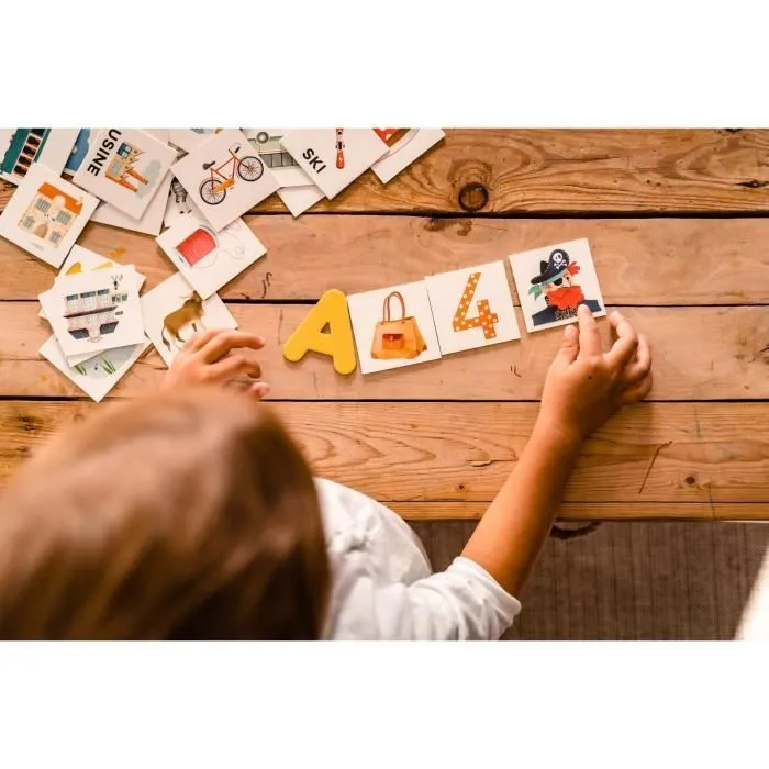 Coffret d'apprentissage de la lecture pour enfant - Nathan - Rythme de l'enfant j'apprends à Lire - Éducation Positive - Dès 3 an-4