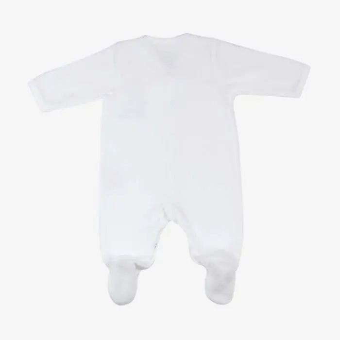 Trousseau de naissance bébé en velours et coton-3