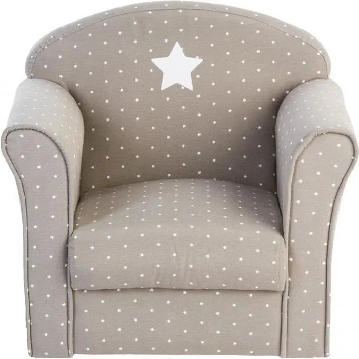 Fauteuil pour Enfant - Taupe-0