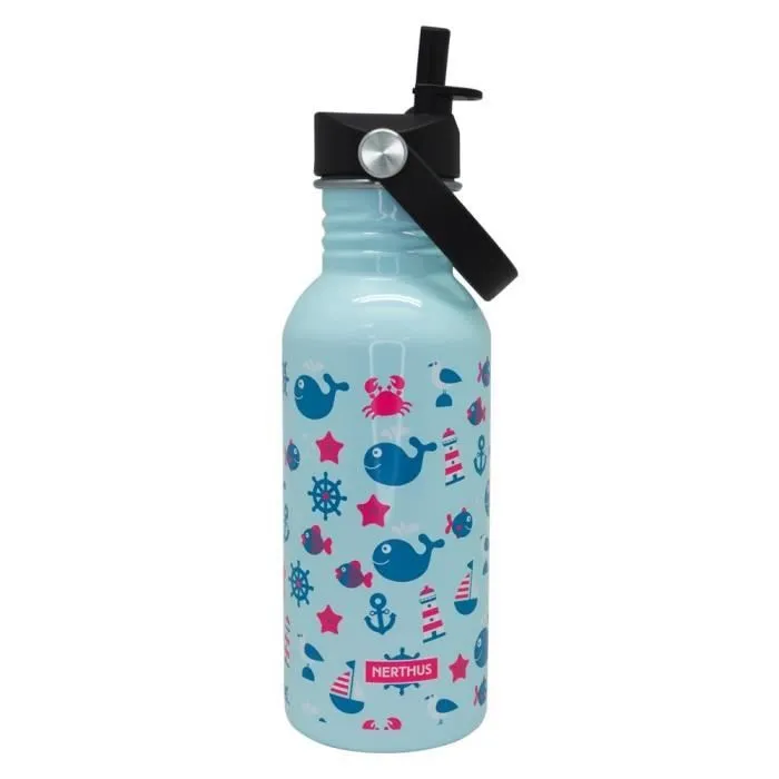 Bouteille d'eau - NERTHUS - Fih 806 - Étanche - 500 ML - Enfant - Mixte-1