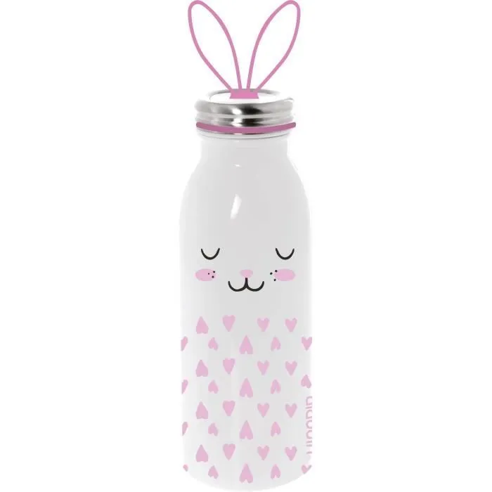 Bouteille D'eau En Acier Inoxydable Zoo Thermavac™ - 0.43L - Bunny – Aladdin-0