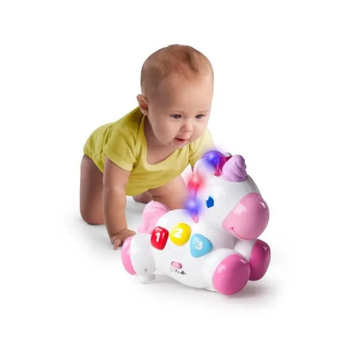 BRIGHT STARTS Jouet licorne Rock & Glow-2