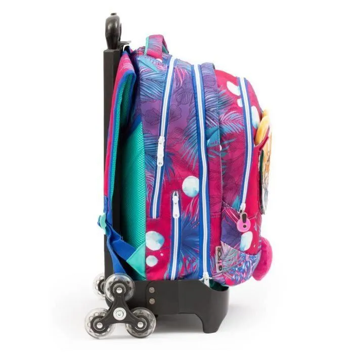 Sac à dos scolaire 2in1 avec trolley amovible Sweet Jungle Giochi Preziosi-1