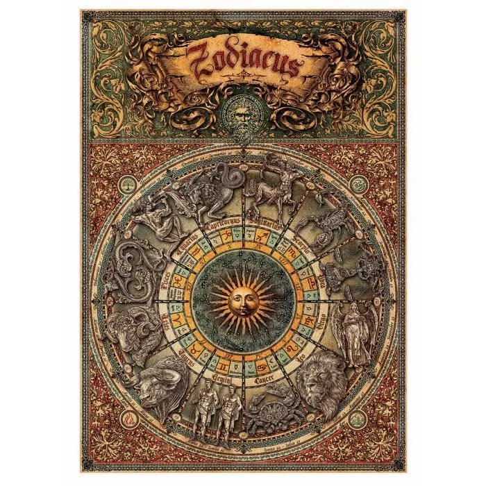 Puzzle Astrologie et ésotérisme - EDUCA - 1000 pièces - Pour adultes à partir de 12 ans-1